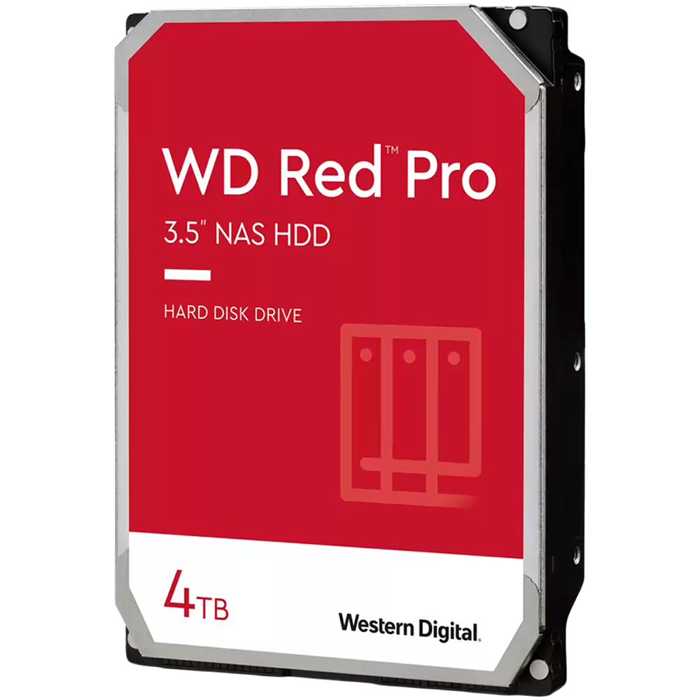 HDD Desktop WD Red Pro (3.5'', 4TB, 256MB, 7200 RPM, SATA 6 Gb/s) slika 1