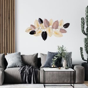 Decorative metal wall accessory Furize, colour: multicolor