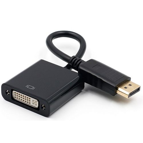 Adapter E-Green DisplayPort (M) - DVI (F) crni slika 1