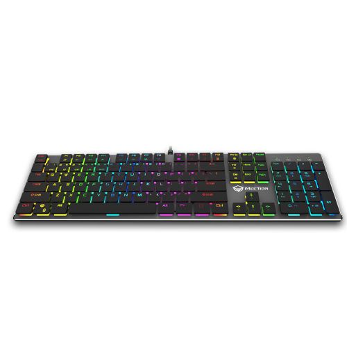 MEETION MK80 GEJMERSKA ULTRATANKA MEHANIČKA RGB Tastatura slika 2