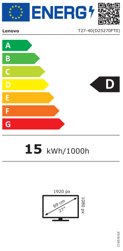 Energetski certifikat D