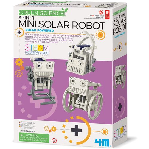 Mini solarni robot 3u1 slika 1