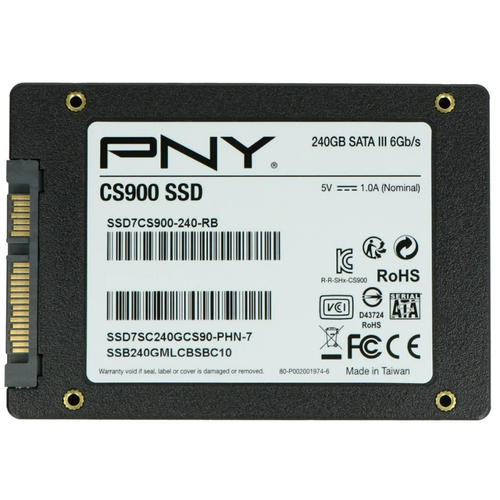 SSD PNY SSD7CS900-240-PB 240GB/2.5"/SATA3/crna slika 3