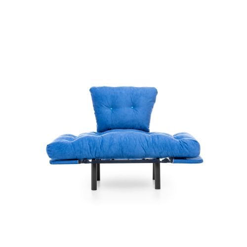 Atelier Del Sofa Fotelja, Plava, Nitta Single - Blue slika 5