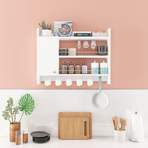 Knerr - White White Kitchen Shelf slika 3