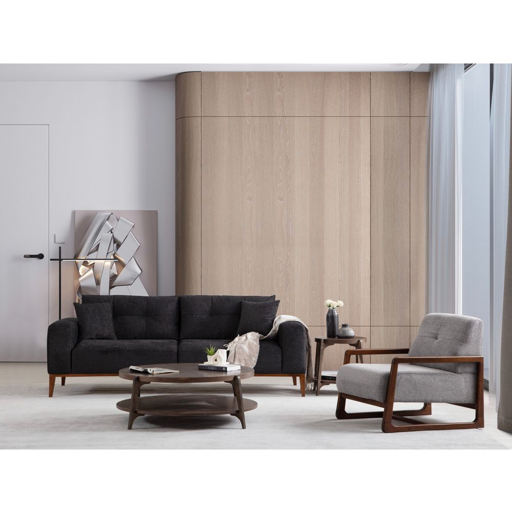 Sinor 3-Sjedalni Sofa na Razvlačenje - Antracit slika 2