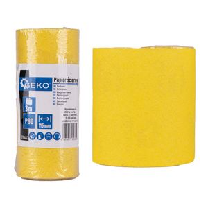 Brusni papir - rola 115 mm x 3 m P80