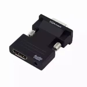 Adapter konverter HDMI/F - VGA/M Linkom Plug In + Audio