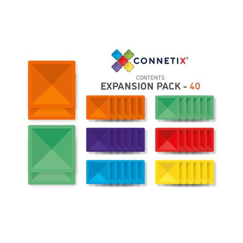 Connetix Magnetni konstruktor Square Pack 40 delova slika 6