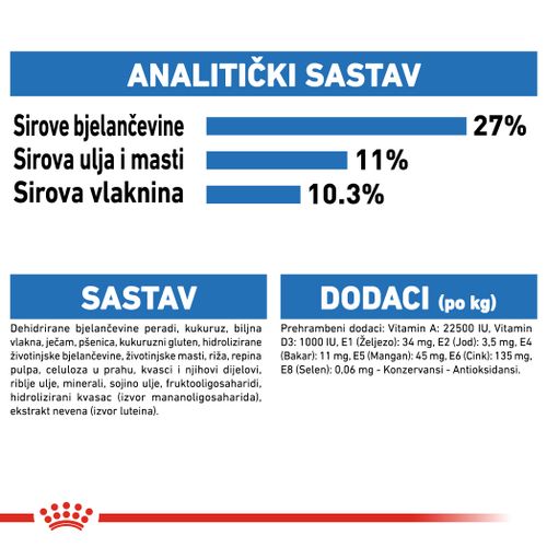 ROYAL CANIN CCN Medium Light Weight Care, potpuna hrana za pse - za odrasle i starije pse srednje velikih pasmina (od 11 do 25 kg) - psi skloni prekomjernoj tjelesnoj težini, 3 kg slika 2