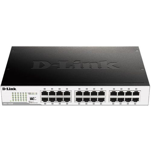 DLink Switch 24‑Port Gigabit Unmanaged Desktop DGS-1024D/E slika 1