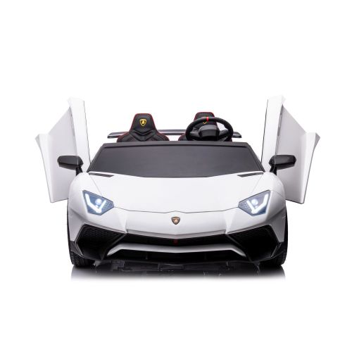 Licencirani auto na akumulator Lamborghini XXL A8803 24V - dvosjed -  bijeli slika 2