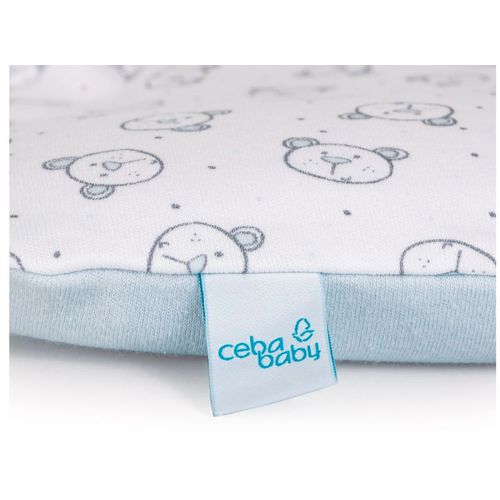 Ceba Baby navlaka za podlogu za previjanje mekano(85x72) 2 kom Blue Teddy Bear + Light grey Teddy Bear slika 2