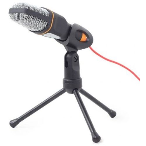 MIC-D-03 Gembird mikrofon sa tripodom 3,5mm black slika 3