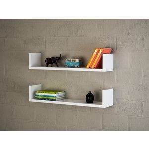 Iris - White White Wall Shelf