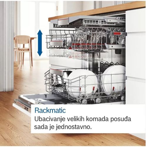 Bosch SMI4HAS48E Serija 4, Ugradna mašina za pranje sudova, 13 kompleta, EcoSilence Drive inverter, Home Connect slika 10