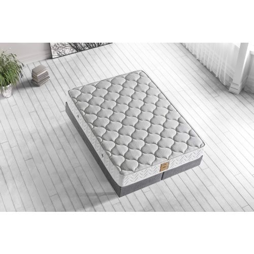 Woody Fashion Madrac, Bijela boja, Relax 150x200 cm Double Size Luxury Middle Firm Mattress slika 3