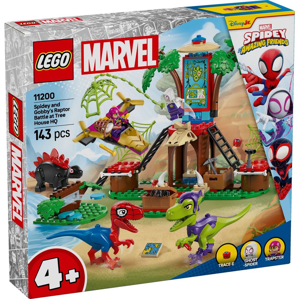 LEGO 11200 Borba Spideyja i Gobbyjeva raptora kod kućice na drvetu slika 1