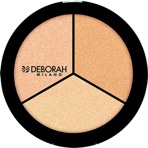 Deborah Milano Trio highlighter palette secrets of strobing slika 1