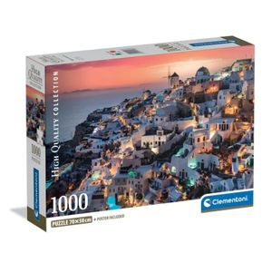 Clementoni CL39933 Puzzle Sjene Santorinija 1000kom