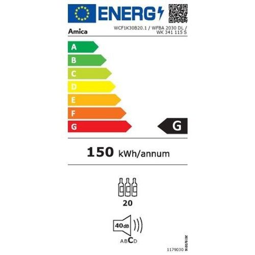 Amica vinski hladnjak WCF1K30B20.1  ( 1179030 ) slika 5