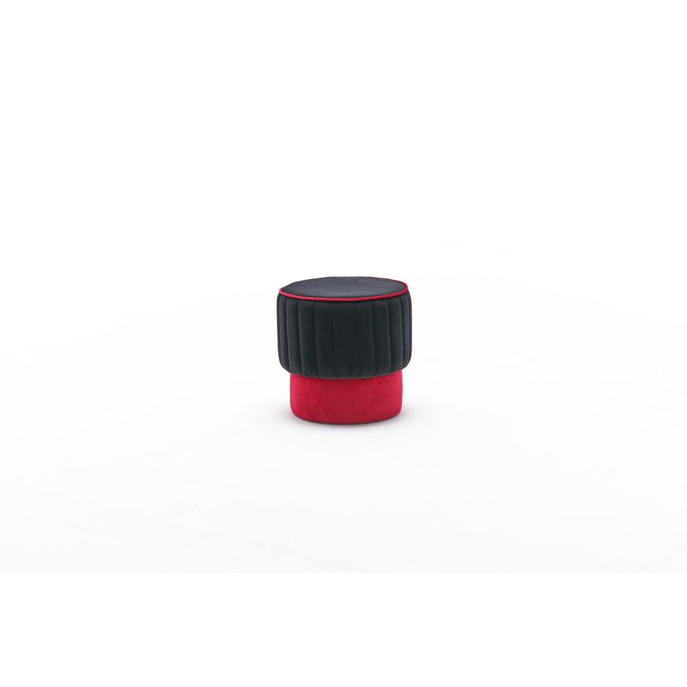 Rose Puf - Crni Antracit / Pink Puf slika 5