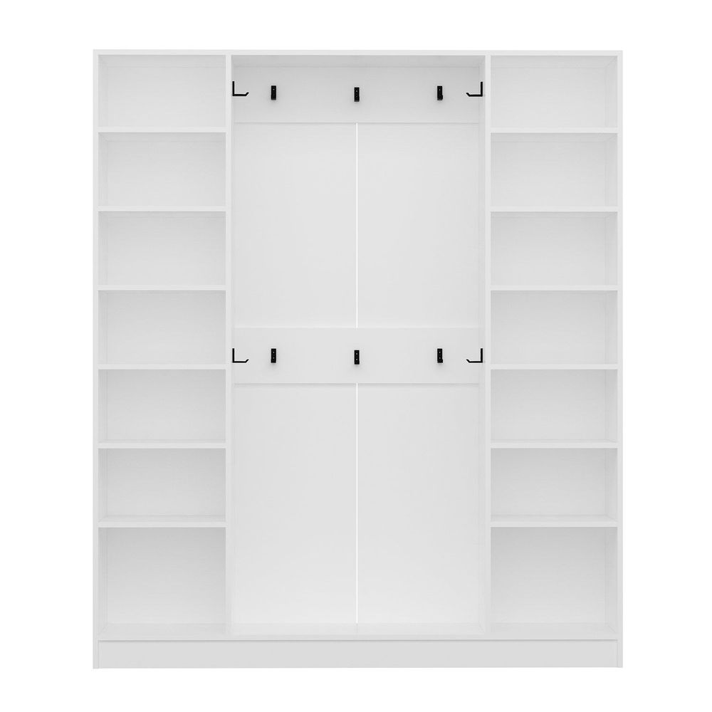 Hall Stand Kale - 8120 u bijeloj boji slika 1