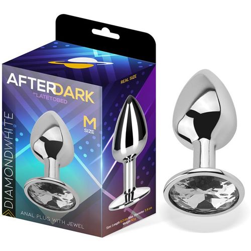Afterdark Aluminium Diamond Butt Plug S/M/L slika 4