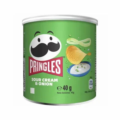 PRINGLES ČIPS PAVLAKA I LUK 40G slika 1