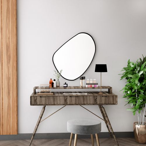 Golf - Black Black Decorative Chipboard Mirror slika 2