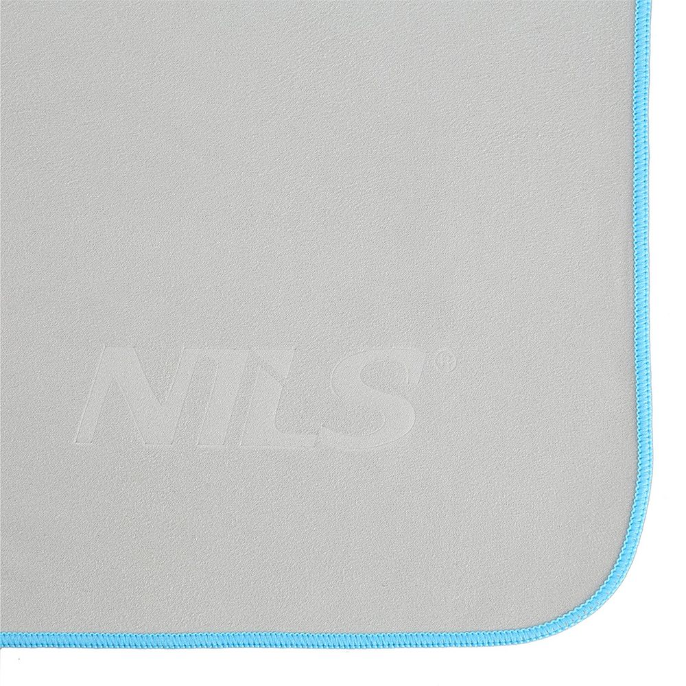 Ncr13 ručnik od mikrofibre sivi 200x90 cm nils slika 4