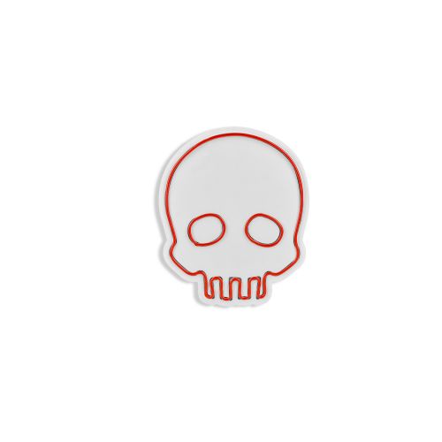 Wallity Ukrasna plastična LED rasvjeta, Skull - Red slika 6