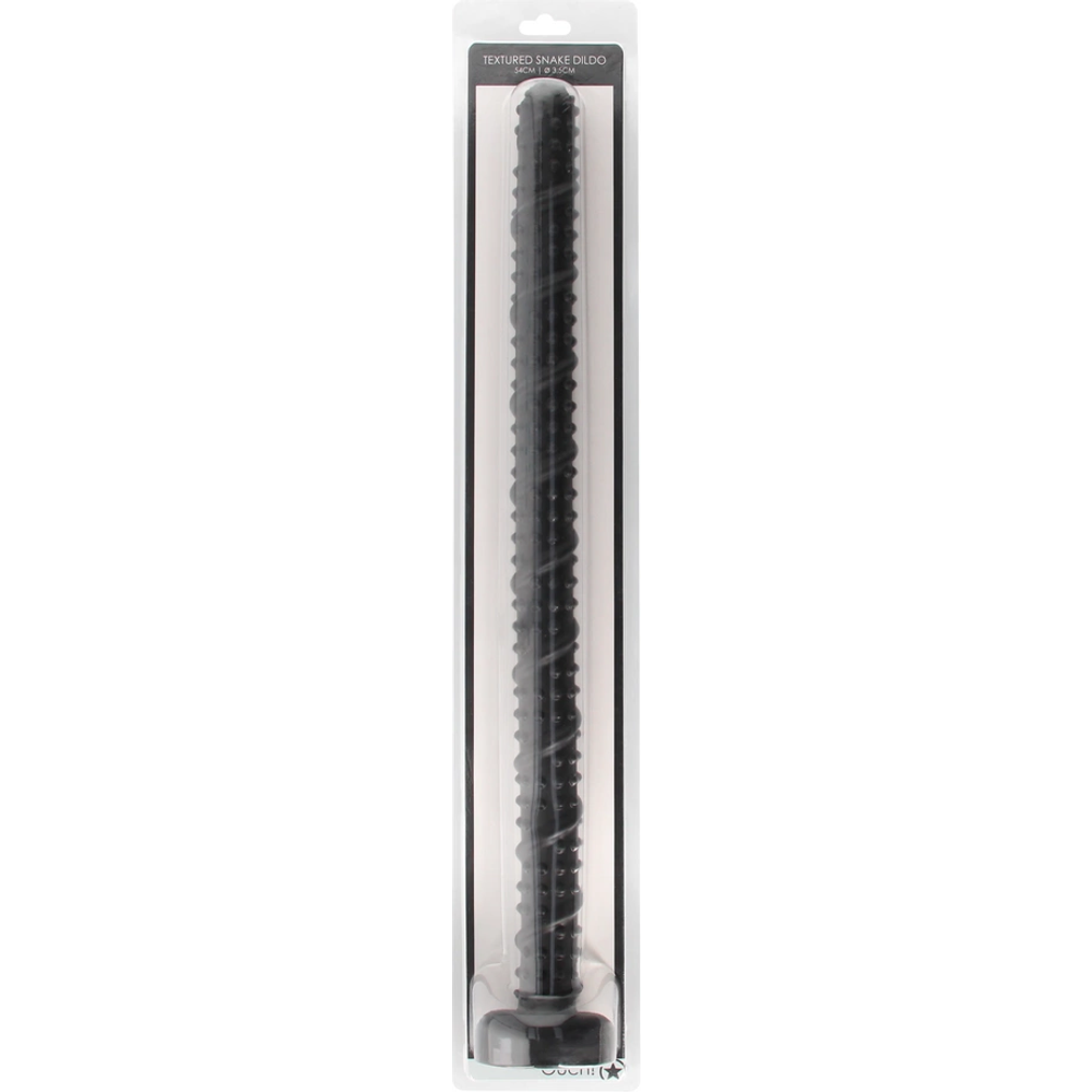 Joj! by Shots Ass Teksturirani zmijski dildo - 22 / 55 cm slika 2