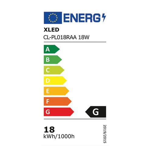 XLED CL-PL018RAA 18W Nadgradni okrugli LED panel 4000K,1580Lm,Fi212-28mm slika 3