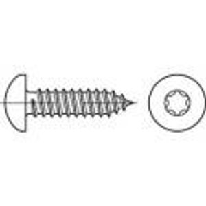 TOOLCRAFT 145147 vijci s lećastom glavom za lim 3.9 mm 45 mm T-profil DIN 7981 čelik galvansko pocinčani 500 St.