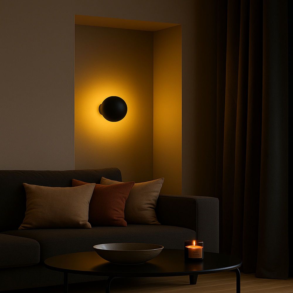 Zidna Lampa Fungal - 13361 - A, Crna slika 2