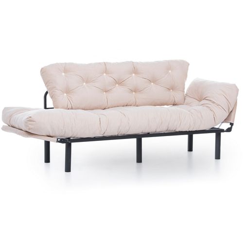 Atelier Del Sofa Trosjed na razvlačenje, Krem, Nitta Triple - Cream slika 7