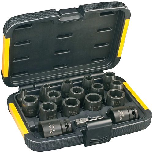 Dewalt DT7506 SET NASADNIH KLJUČEVA 6-27MM+ADAPTER  slika 1