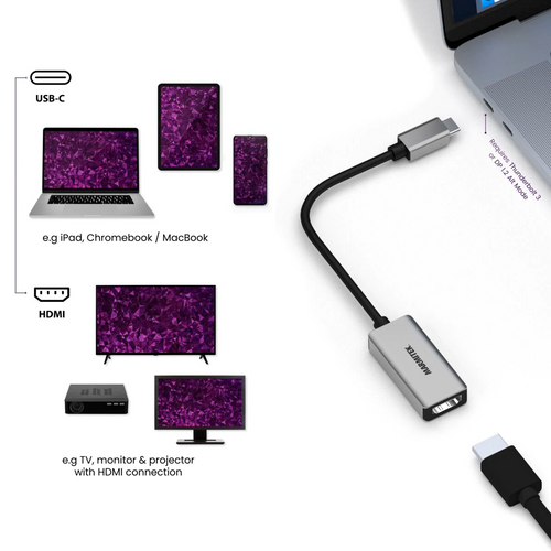 MARMITEK, USB adapter tipa C na HDMI slika 2