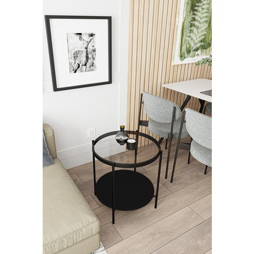 Tory - Transparent, Black Transparent
Black Side Table slika 2