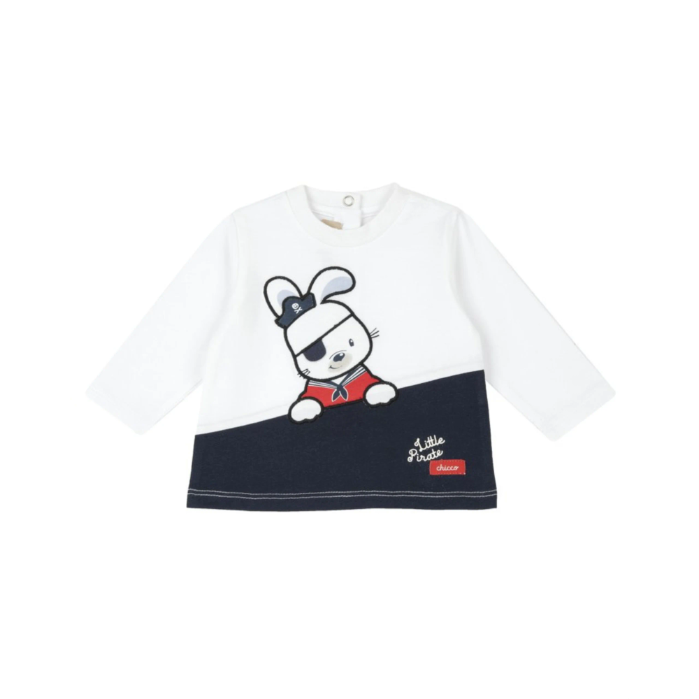 Chicco Majica dugih rukava za bebe Pirate slika 1