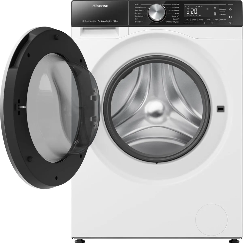 Hisense Mašina za veš WF5S1245BW 12 kg / 14 rpm  slika 3