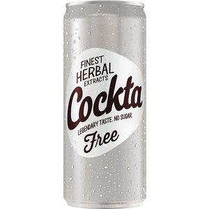 Cockta free 0,33 l limenka