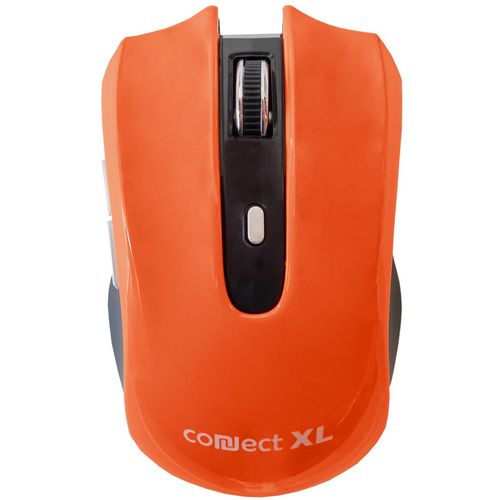 Connect XL Miš bežični,  1600dpi domet 10 met, narandžasta boja - CXL-WM300 slika 5