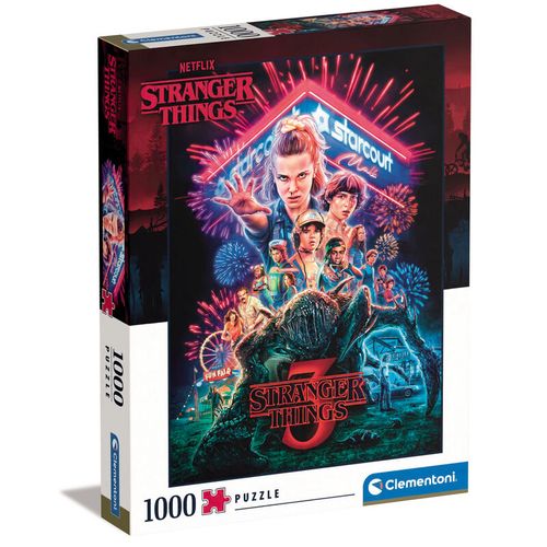 Stranger Things puzzle 1000pcs slika 1