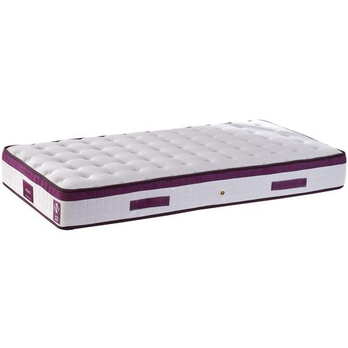 Woody Fashion Madrac, Bijela boja Ljubičasta, Violet 90x190 cm Single Size Middle Firm Mattress slika 4