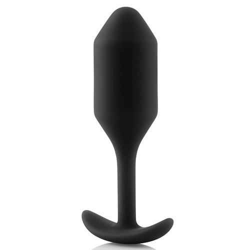 Analni čep B-Vibe - Snug Plug 2, crni slika 3