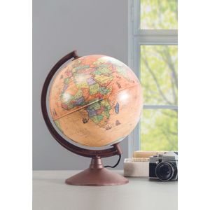 World Sphere Multicolor Table Lamp