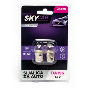 Sijalica 12V 5W Ba15S 2 Kom Skycar