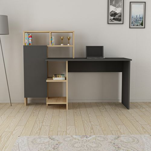 Buğra - Anthracite Anthracite
Oak Study Desk slika 2